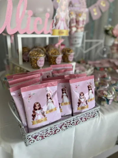 bolsas gusanitos personalizados