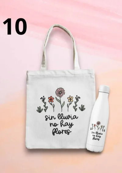 TOTE Y BOTELLA 10
