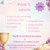 Pack chuches comunión estrella personalizado