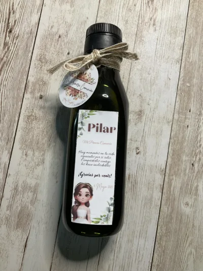 Botella de aceite de oliva