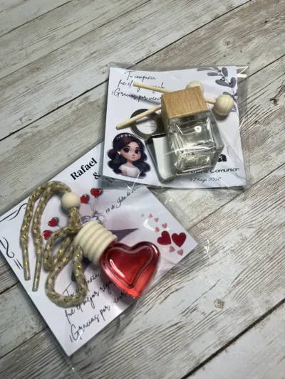 Ambientadores personalizados para coche y hogar