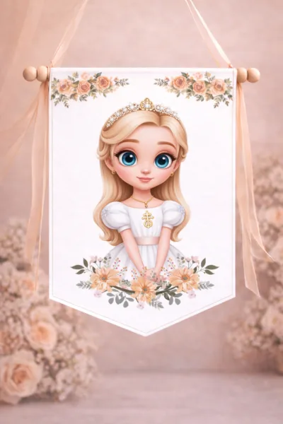 Banderolas de Comunión descargable