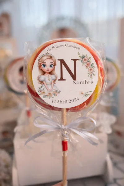 Etiquetas redondas de 6 cm descargables