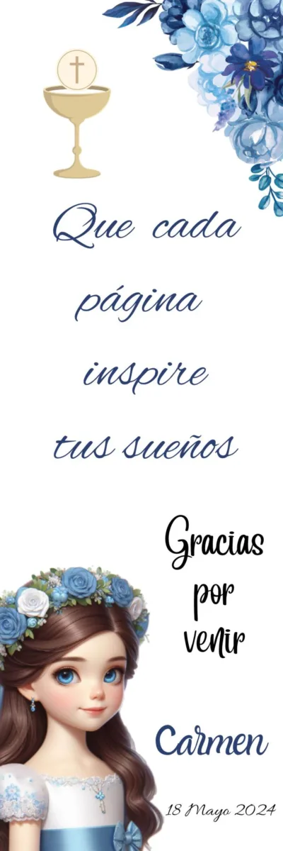 Marcapágina editable