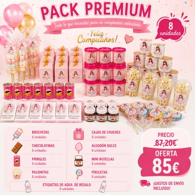 Pack Premium para Cumpleaños Personalizado
