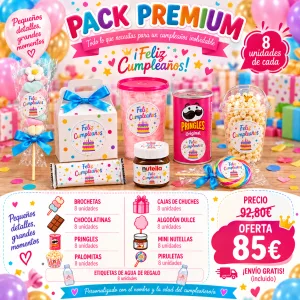 Pack Premium para Cumpleaños Personalizado